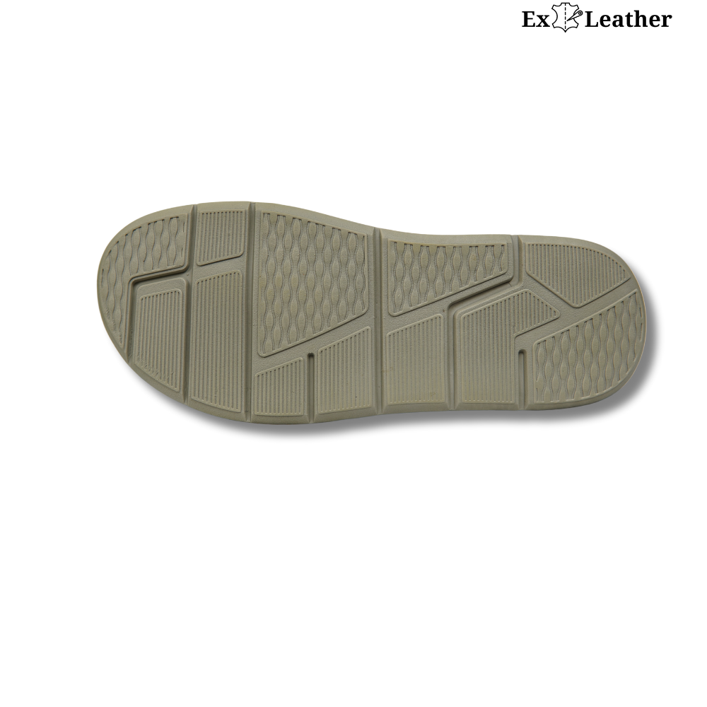 Premium Leather Sandal-[SL-60]-Black