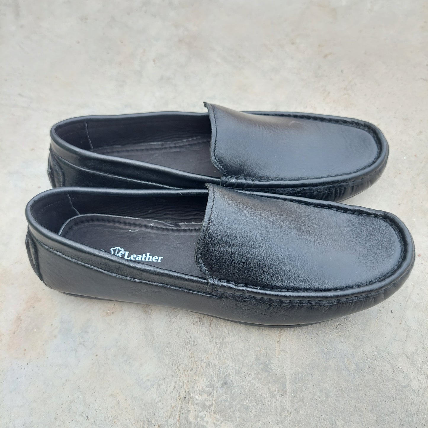 Premium Loafer Shoes-[LF-10]-Black