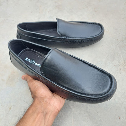 Premium Loafer Shoes-[LF-10]-Black