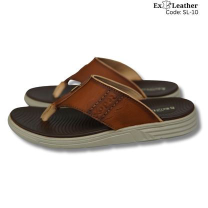 Premium Leather Sandal-[SL-10]-Master