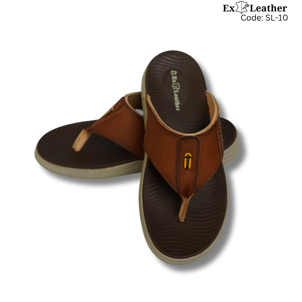 Premium Leather Sandal-[SL-10]-Master
