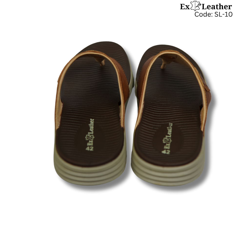 Premium Leather Sandal-[SL-10]-Master