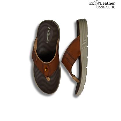 Premium Leather Sandal-[SL-10]-Master