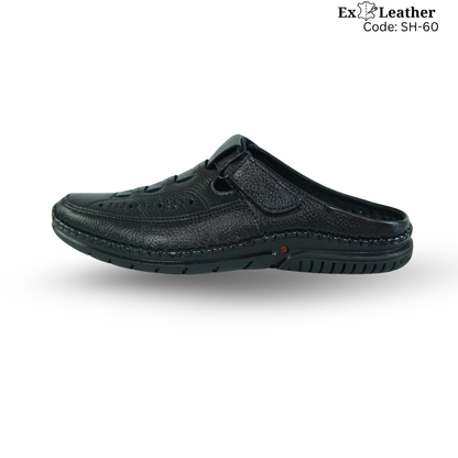 Premium Half Sacchi Shoes-[SH-60]-Black