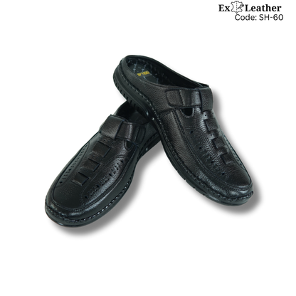 Premium Half Sacchi Shoes-[SH-60]-Black
