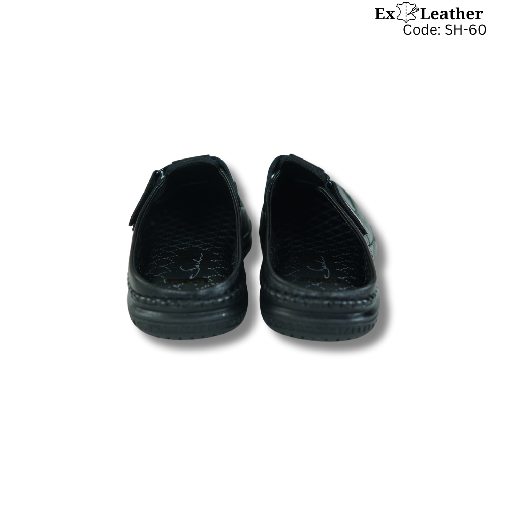 Premium Half Sacchi Shoes-[SH-60]-Black