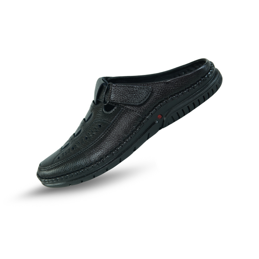 Premium Half Sacchi Shoes-[SH-60]-Black